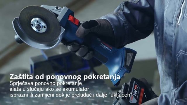 Bosch Professional Kutna Brusilica Bez četkica: GWS 180-Li