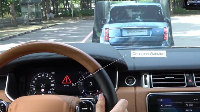 Land Rover AEB System - Autonomous Emergency Braking смотреть онлайн