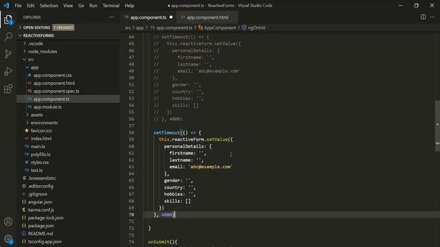 setValue() & patchValue() methods | Reactive Forms | Angular 13+ смотреть онлайн