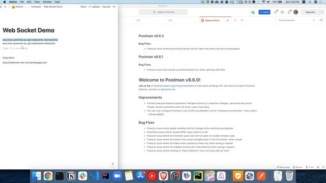 WebSocket Postman - Making Your First Web Socket Call with POSTMAN Demo. смотреть онлайн