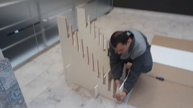 Видеоинструкция по сборке стенда для ламината смотреть онлайн