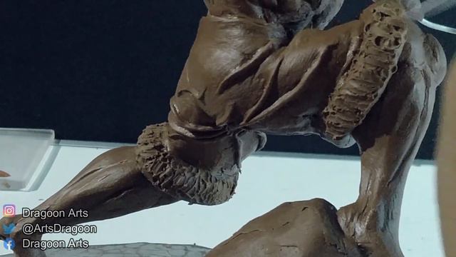 Sculpting Luffy Snake Man - Gear 4 | One Piece || Membuat Actionfigure Luffy