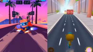 Говорящий Том Погоня Героев vs Октонавты Бег на Скорости Морские Спасатели