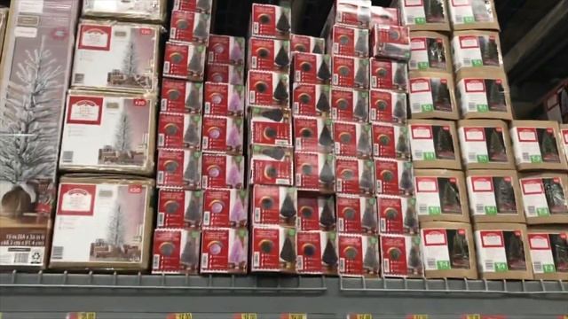 Walmart Christmas 2020 Decorations, Inflatables, Lights & Toys - Shopping Store Walkthrough смотреть онлайн