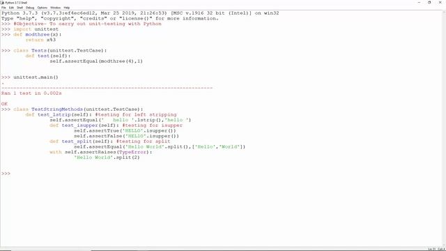 Testing with unittest in Python Practical смотреть онлайн