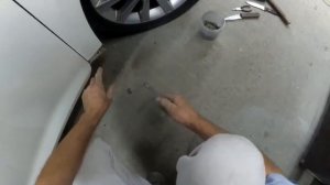 Тойота Камри 50 белая трёхслойка   обзор и снятие капота,бамперов,крыльев,порогов