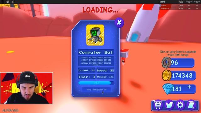 ROBLOX - *NEW* BATTLE BOT SIMULATOR!! смотреть онлайн