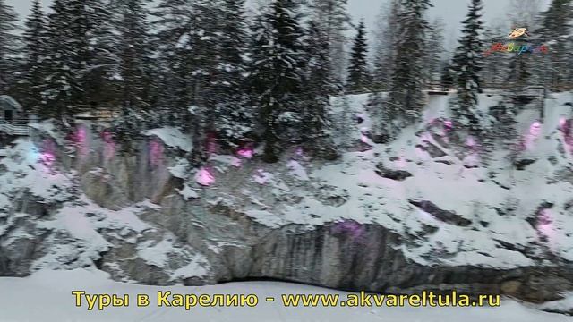 Горный парк "Рускеала" (часть 11), экскурсионные туры в Карелию смотреть онлайн