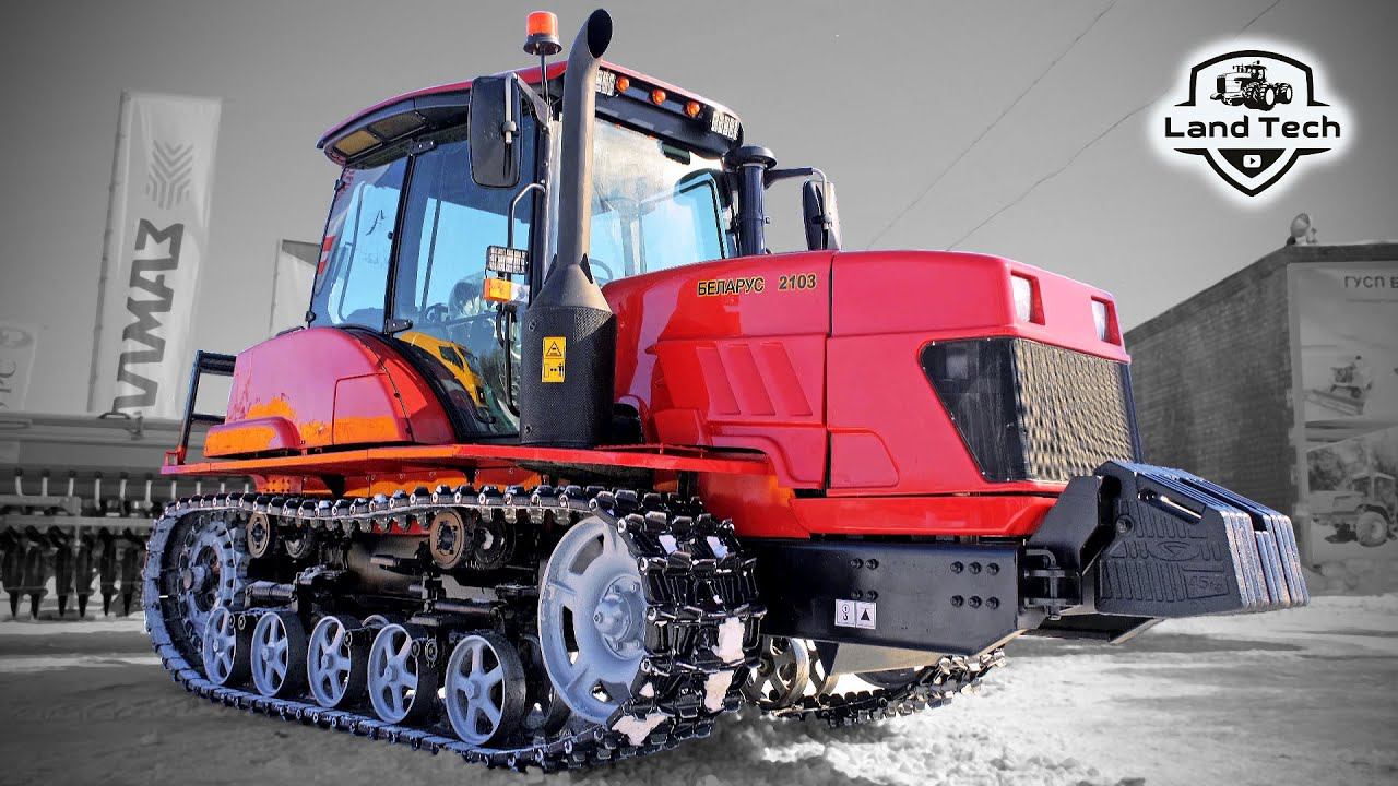 В России начнут собирать гусеничный трактор Беларус-2103! Обзор и тест-драйв 2022! смотреть онлайн