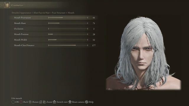 Elden Ring Griffith Character Customisation