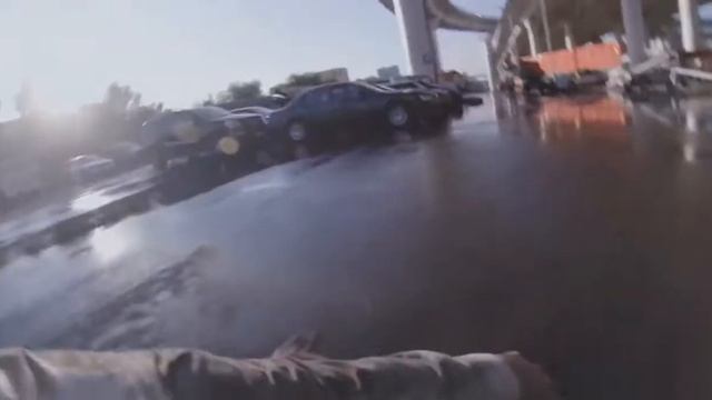 Хардкор/Hardcore 2015 car crash scene #2 смотреть онлайн