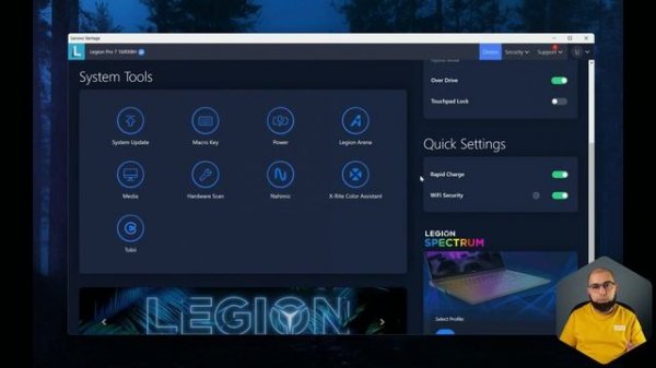Lenovo Legion 7i Pro 2023 RTX 4090 Thermals, Fan Noise, Lenovo Vantage 4K