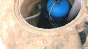 Вентиляция скважины / кессона из бетонных колец зимой при - 27 ⛄