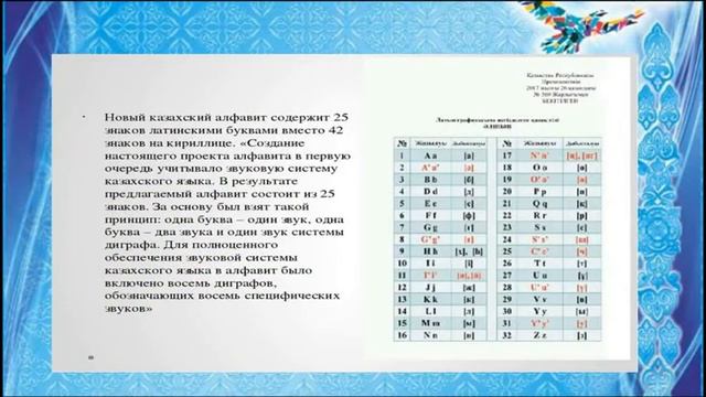 Виртуальный инфочас "Переход на латинницу уверенный шаг в будущее" смотреть онлайн