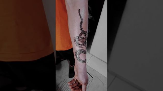 how's it? #shorts #tattoo #snake #tattooartist смотреть онлайн