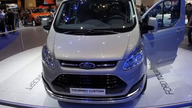 Salon de Genève 2012 : FORD TOURNEO CUSTOM CONCEPT смотреть онлайн