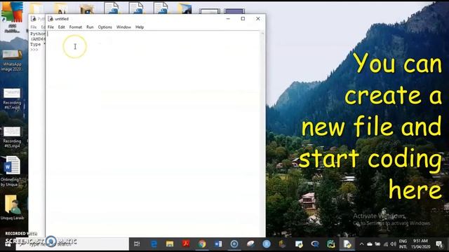 Where to code in Python IDE | Simple Python tutorial for beginners. смотреть онлайн