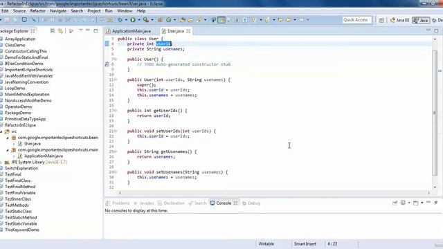 How to do Java Code Refactoring in Eclipse : Java Hindi Tutorial 17 смотреть онлайн