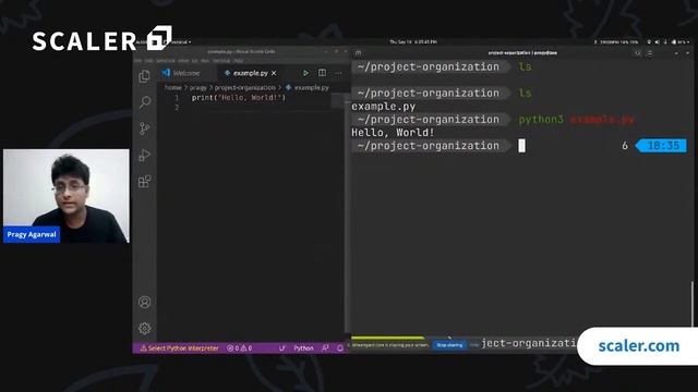Python Full Course | Python Tutorial for Beginners | Python Tutorial | Scaler смотреть онлайн