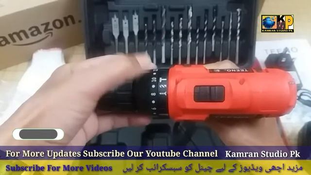 Best Cordless Drill 21V Set With 2Lithium Ion Batteries 1500 MAH 25 Pcs Accessories Fast Charger смотреть онлайн