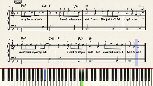 Happier - Marshmello (Ft. Bastille) | Easy Piano (w/letter notes) смотреть онлайн