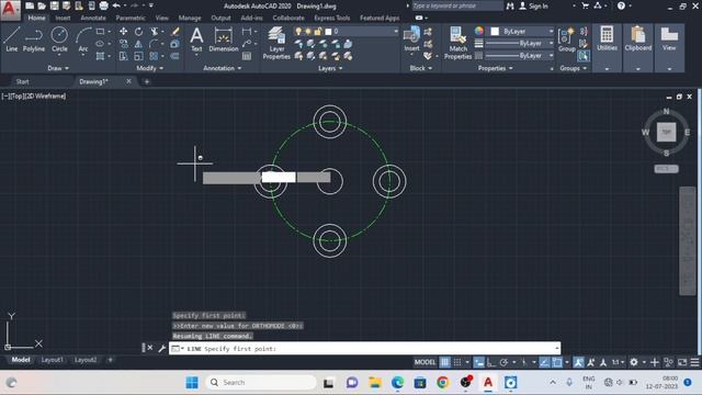 Autocad 2d practice drawing for mechanical , Ex-50,autocad tutorial in hindi #autocad_hindi_tutoria смотреть онлайн
