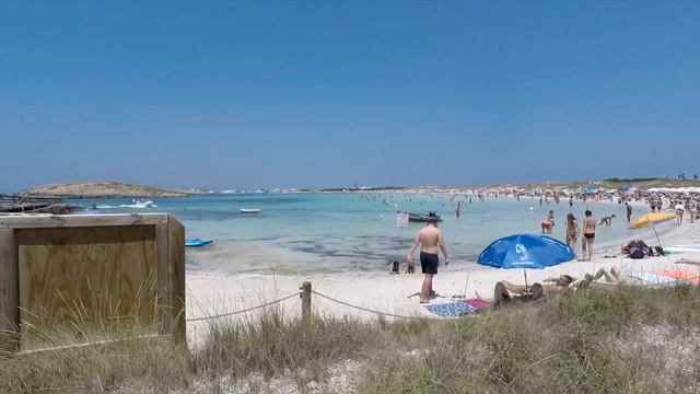Formentera Spain Virtual Walking Tour 4k смотреть онлайн
