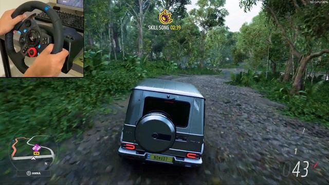 Mercedes Benz G 65 AMG - Logitech G29 Steering wheel gameplay | Forza Horizon 5 смотреть онлайн