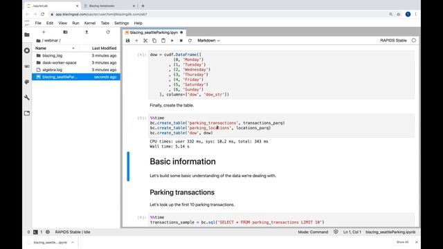 ETL with SQL and Dataframes on GPU-Accelerated Data Science смотреть онлайн