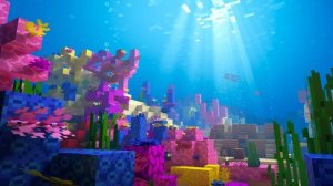 Minecraft Soothing Scenes – Relaxing Aquarium