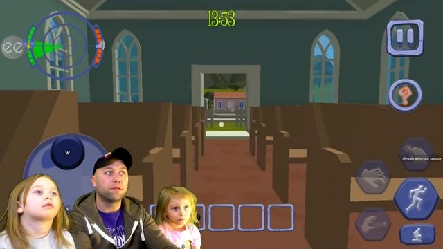 Прохождение Scary Clown Hello Neighbor Escape. Жуткий Клоун Сосед похитил всех детей в городе! смотреть онлайн