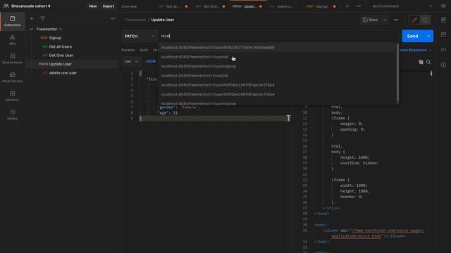 Cohort 4 Backend | Node Js | Free mentors| Testing CRUD APIs POSTMAN смотреть онлайн