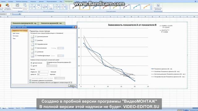 Корреляционно-регрессионный анализ в MC Exel часть 1 смотреть онлайн