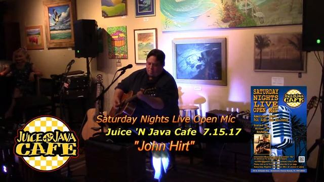 John Hirt @ Juice 'N Java Cafe Open Mic 7.15.17 смотреть онлайн