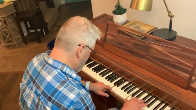 Lady - Kenny Rogers piano cover with chords and lyrics (in the description!) смотреть онлайн