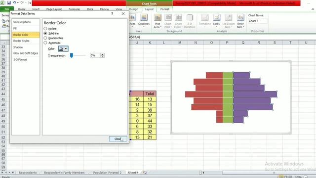 How to prepare Population Pyramid Graph Using Excel l XII 12th Sci. State Board Geography Practical смотреть онлайн