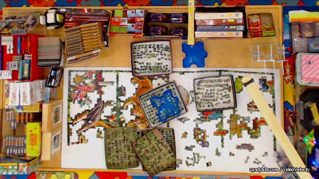 Day 605 January 25, 2016 – “Wildlife” 33600 pc World’s Largest Jigsaw Puzzle смотреть онлайн