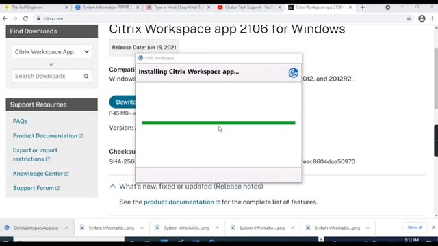How to install Citrix workspace on windows 10 | How to add account in citrix workspace app #Citrix смотреть онлайн