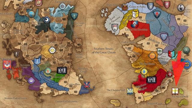 Разбор всех фракций на карте кампании Total War Warhammer 2 смотреть онлайн