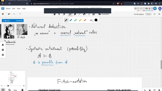 DM Fall 2022 - Lecture 13 - Formal Logic - 29.11.2022 смотреть онлайн