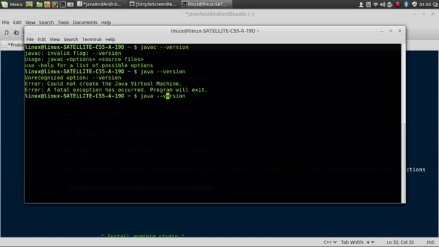 Install Android Studio and jdk on Ubuntu/Linux mint 2017 смотреть онлайн