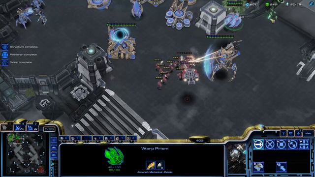One Colossus Holds Terran All-In - Crank's StarCraft 2 Variety! смотреть онлайн