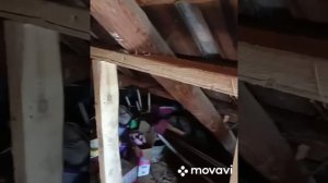 ..Старый чердак.. Пошагово... Строим комнаты на старом чердаке, каркас,....часть 1