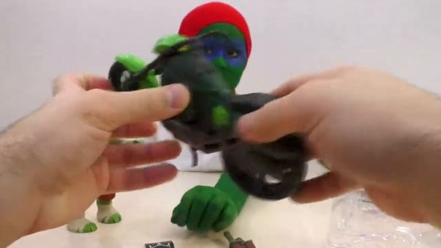 Байк черепашка ниндзя мотоцикл TURTLES распаковка для детей Mutant Ninja Turtles BIKE Unpacking смотреть онлайн