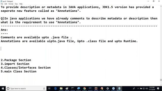 Learn Core Java Programming Tutorial Online Training by Nagoor Babu Sir On 17-07-2018 смотреть онлайн