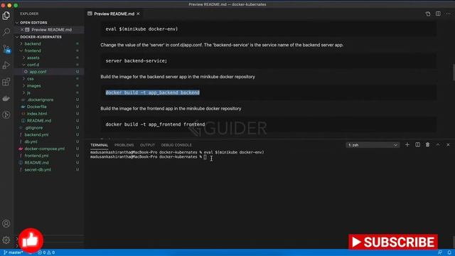 Run apps on Docker and Kubernates locally | Full stack app | Mongodb | Minikube | Microservices смотреть онлайн
