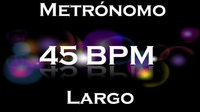 45 BPM Metronome Metrónomo Métronome Metronom Metronomo Metrônomo смотреть онлайн
