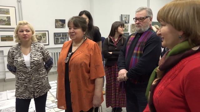 Итоговый показ. Суриковский институт. Дополнительное образование. Школа живописи и рисунка. смотреть онлайн