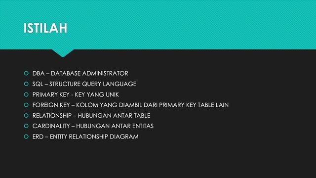 Basis Data / Database смотреть онлайн