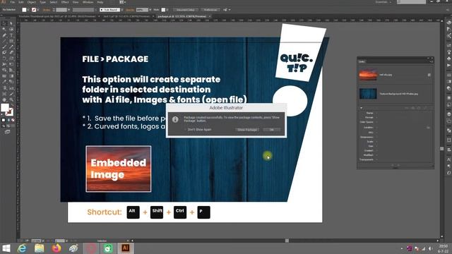 HOW TO PACKAGE FILES IN ADOBE ILLUSTRATOR AI смотреть онлайн